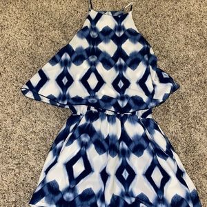 Impeccable pig romper with keyhole back